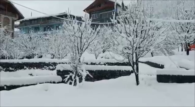 पहाड़ी इलाकों में 2 दिन से लगातार पड़ रही बर्फबारी:  हिमाचल प्रदेश में चार हाइवे समेत 276 सड़कें बंद