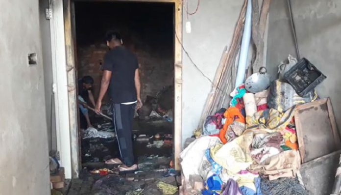 खन्ना: शादी वाले घर में शॉर्ट-सर्किट से लगी आग; डेढ़ लाख नकद और दहेज का सामान जलकर ख़ाक
