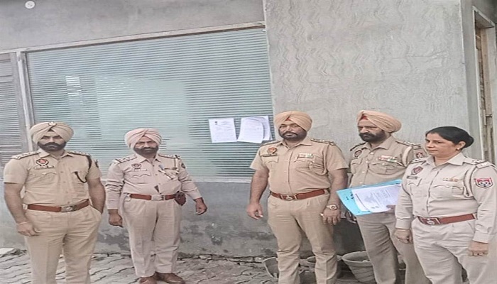 पंजाब पुलिस की बड़ी कार्रवाई: बटाला में जब्त की नशा तस्कर की लाखों की जायदाद