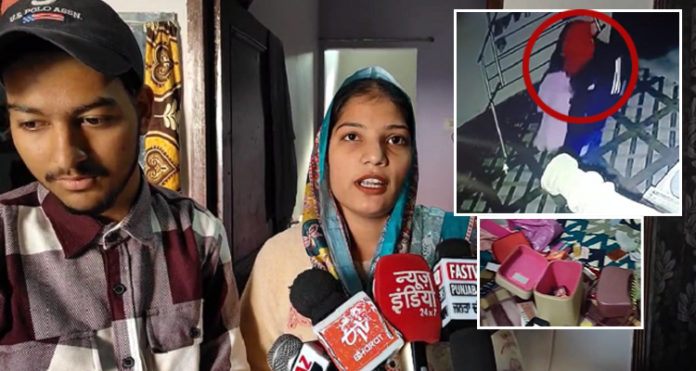 अमृतसर में नवविवाहित जोड़े के घर में घुसा चोर, सोना और 40 हजार कैश लेकर हुआ फरार, घटना सीसीटीवी में कैद