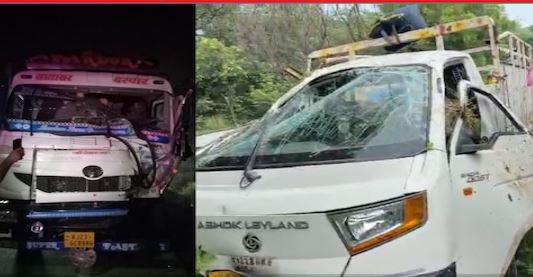 हरियाणा में बड़ा हादसा : टाटा-एस को ट्रक ने पीछे से उड़ाया, 7 श्रद्धालुओं की मौत, 8 घायल